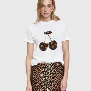 GANNI cherry 🍒 tee shirt